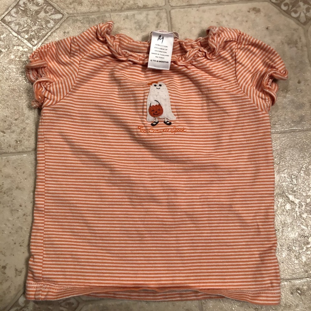 Janie and jack girl’s tshirt 12-18 month